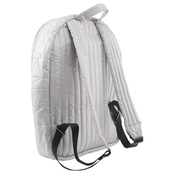 Campussophisticate Winnie Aluminum Large Quilted Backpack